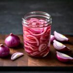 pickled red onions