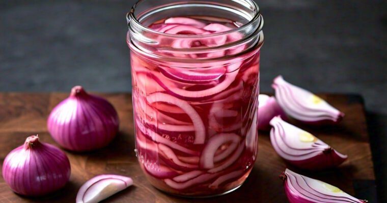 How to Make The Best Quick Pickled Red Onions!