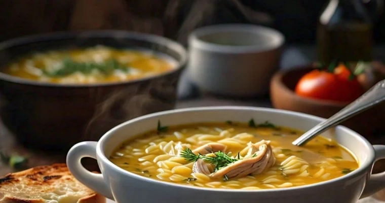 How to Make Velvety Avgolemono Soup with Orzo!